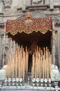 Paso de palio de Madre de Dios de la Palma