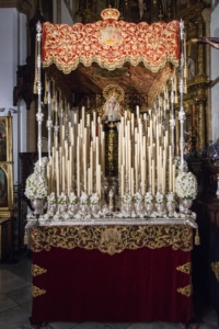 Paso de palio de Madre de Dios de la Palma