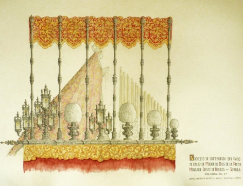 Presentación del proyecto de orfebrería del paso de palio de Madre de Dios de la Palma