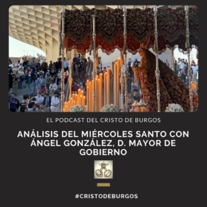 Podcast con nuestro Diputado Mayor de Gobierno: El Miércoles Santo 2022