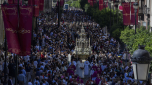 Procesión del Corpus en Sevilla. Foto: Diario de Sevilla.
