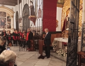 Momento de la presentación.